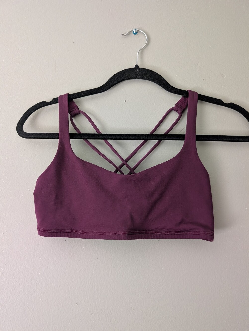 Lululemon Maroon Sports Bra